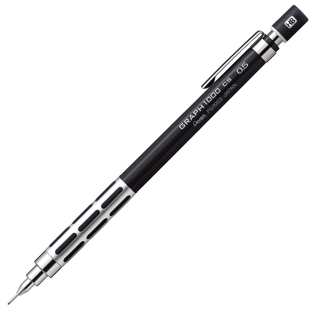 Pentel Mechanical Pencil Graph1000 CS 0.5mm Black  PG1005CS-A